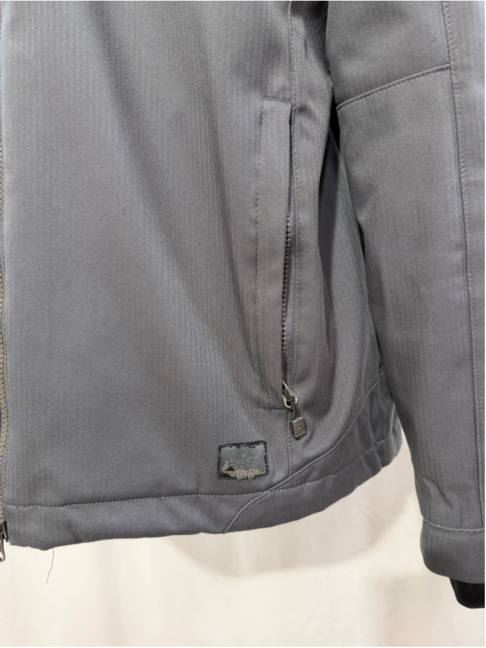 Men's Roots73 Performance Softshell Full Zip Jacket XL Grey - Picture 9 of 10